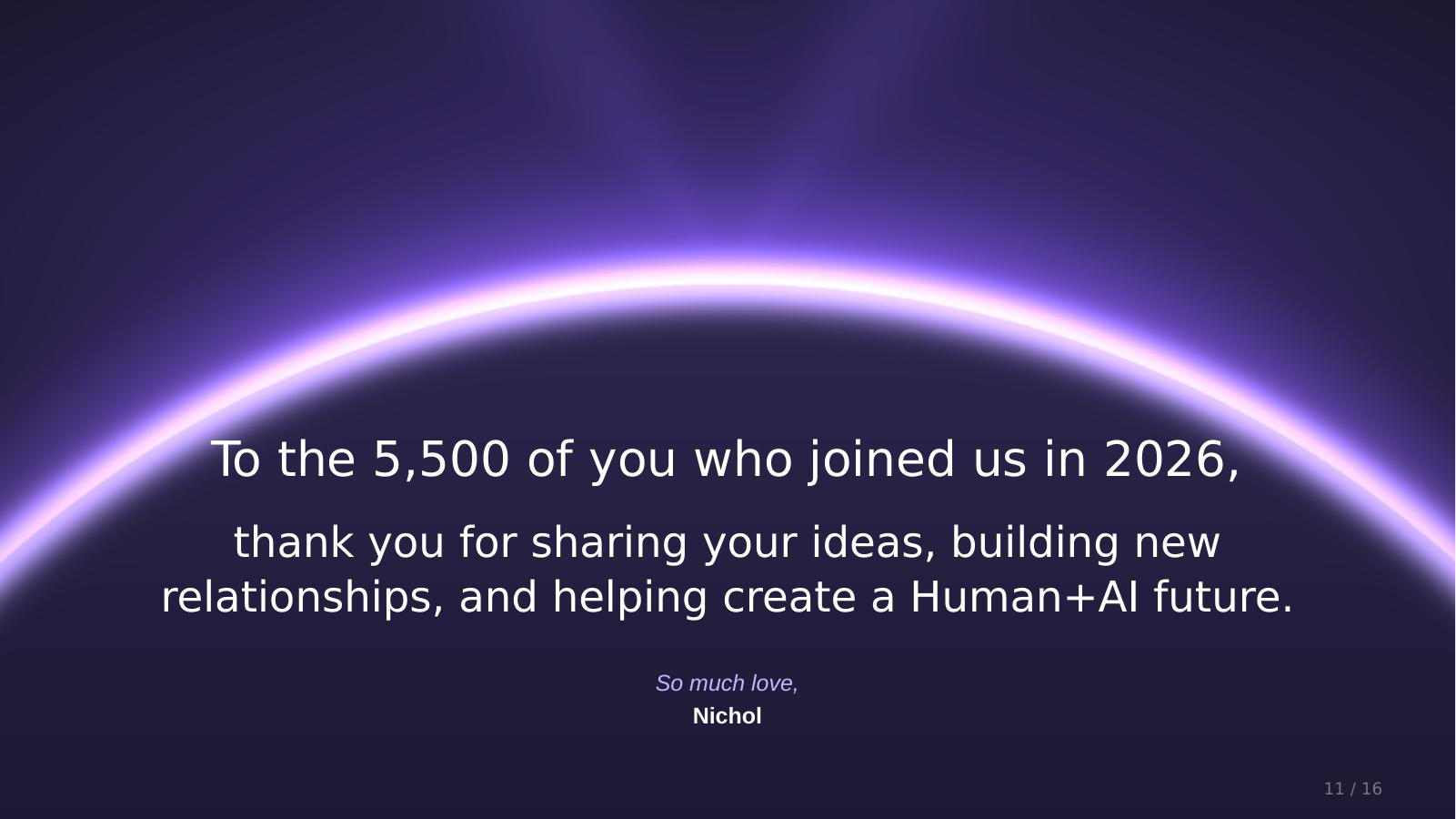 Community recap slide 11