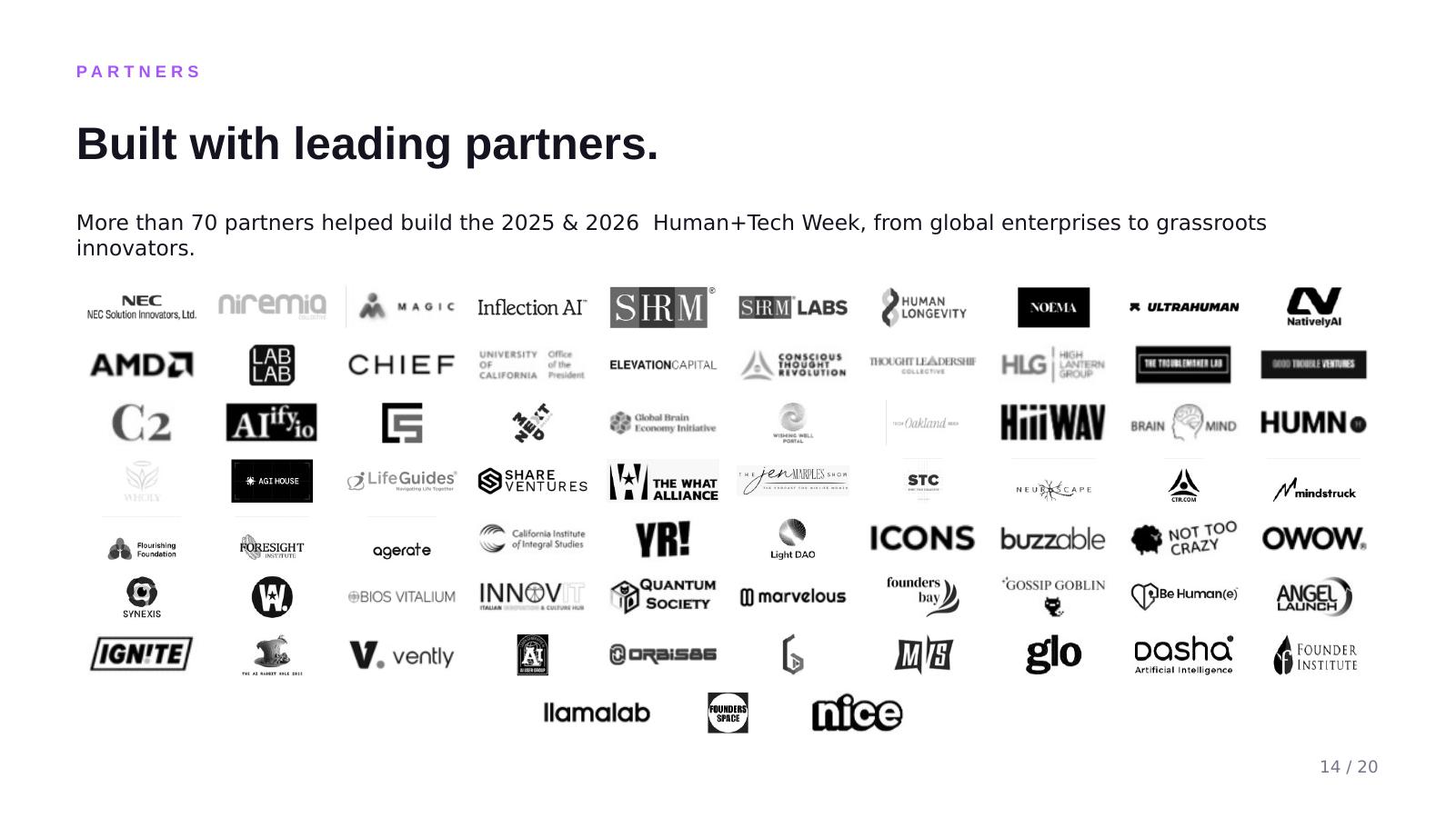 Partner overview slide 13