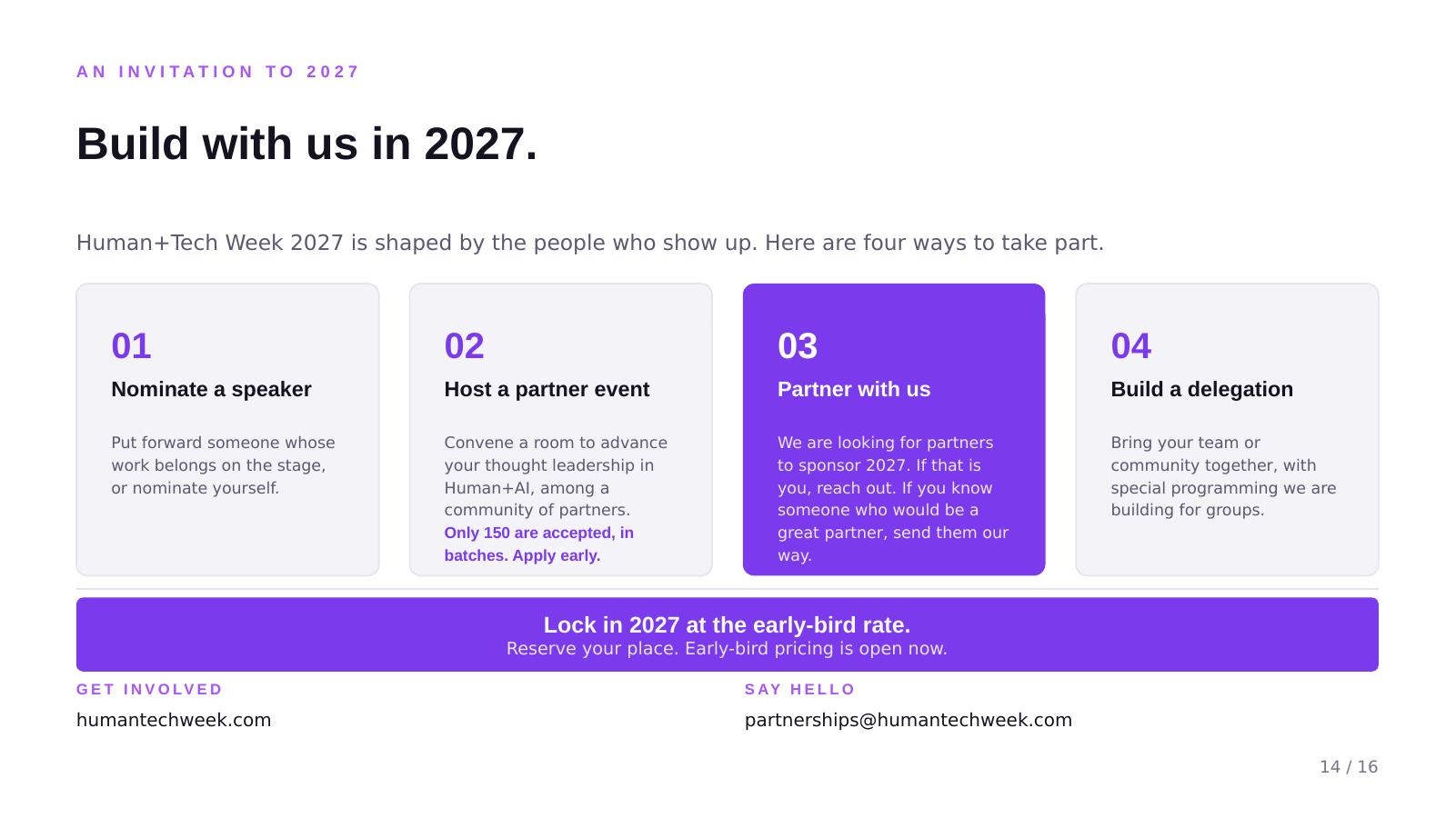 Community recap slide 14